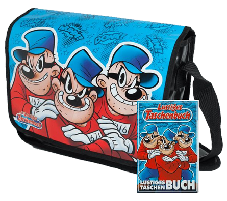 Panzerknacker-Buchtasche