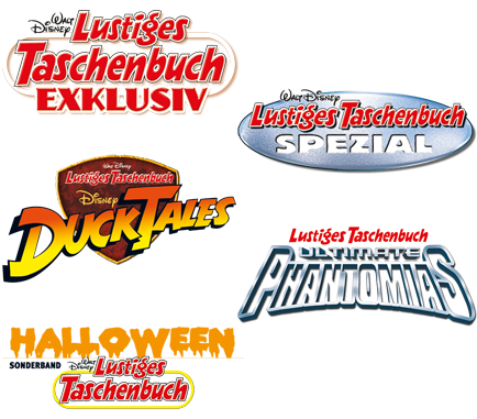 LTB Exklusiv 4, LTB Spezial 84, LTB DuckTales 1&2, LTB Ultimate 23, LTB Halloween 4
