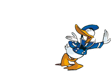 Donald Duck alter Stil