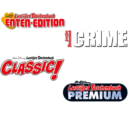 Das bringt der August 2019: LTB Enten-Edition 63, LTB Crime 4, LTB Classic Edition 2, LTB Premium 23.