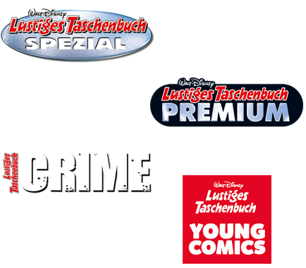 LTB Spezial 112, LTB Premium 38, LTB Crime 15, LTB Young Comics 7.