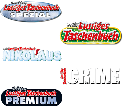 LTB Spezial 115, LTB Weihnachten 29, LTB Nikolaus 2, LTB Crime 18, LTB Premium 40.