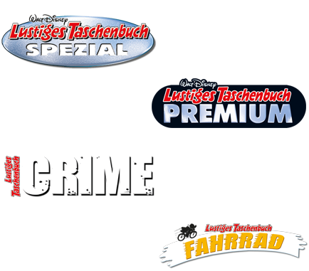 LTB Spezial 124, LTB Premium 46, LTB Crime 27, LTB Fahrrad 1.
