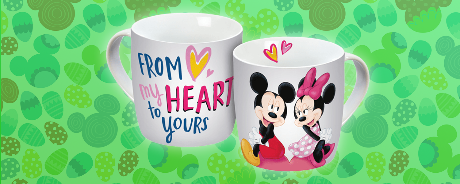 Tasse mit Micky und Minnie Maus