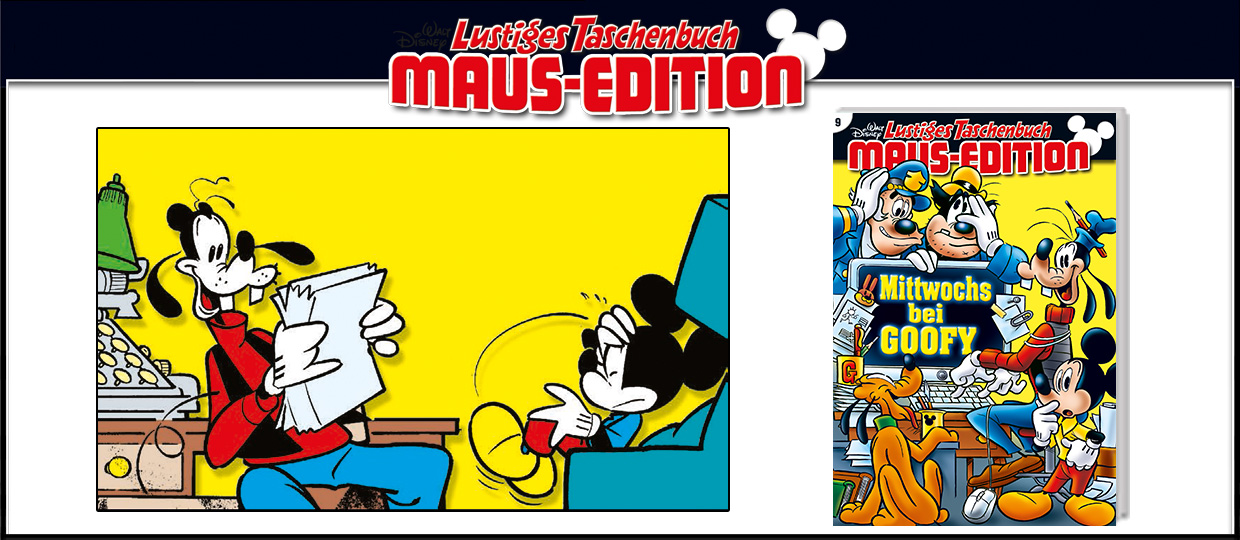 LTB  Maus-Edition Nr.9    Mittwochs bei Goofy   UNGELESEN  1A absolut TOP 
