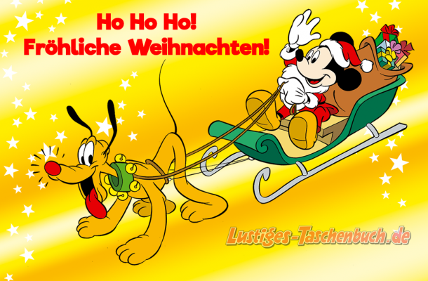 Weihnachtsgrüße aus Entenhausen