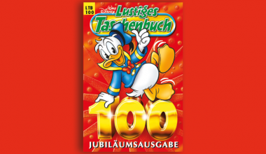 Die 100. Ausgabe des Lustigen Taschenbuchs